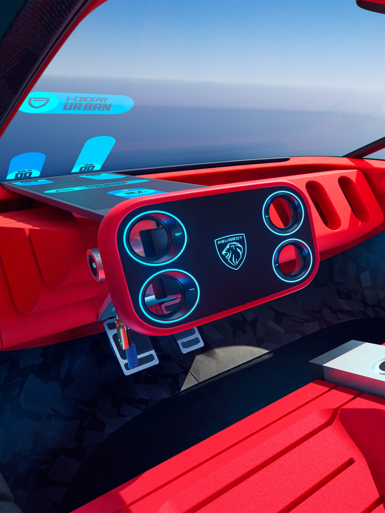 PEUGEOT Polygon concept interieur