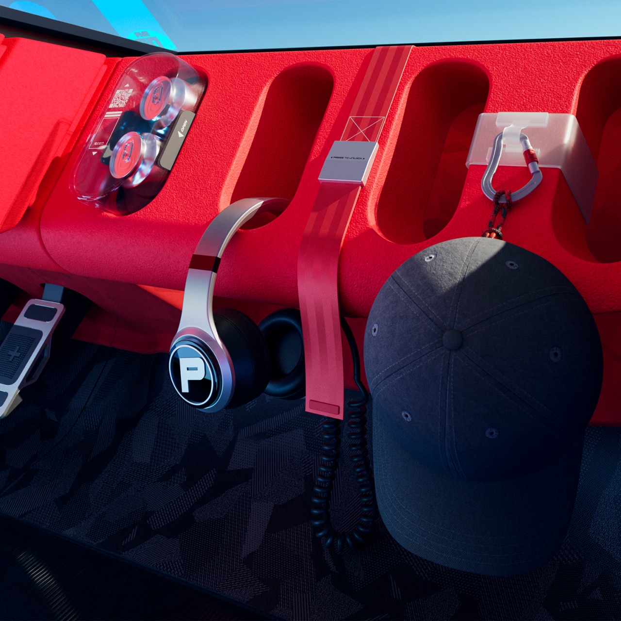 PEUGEOT Polygon concept storage